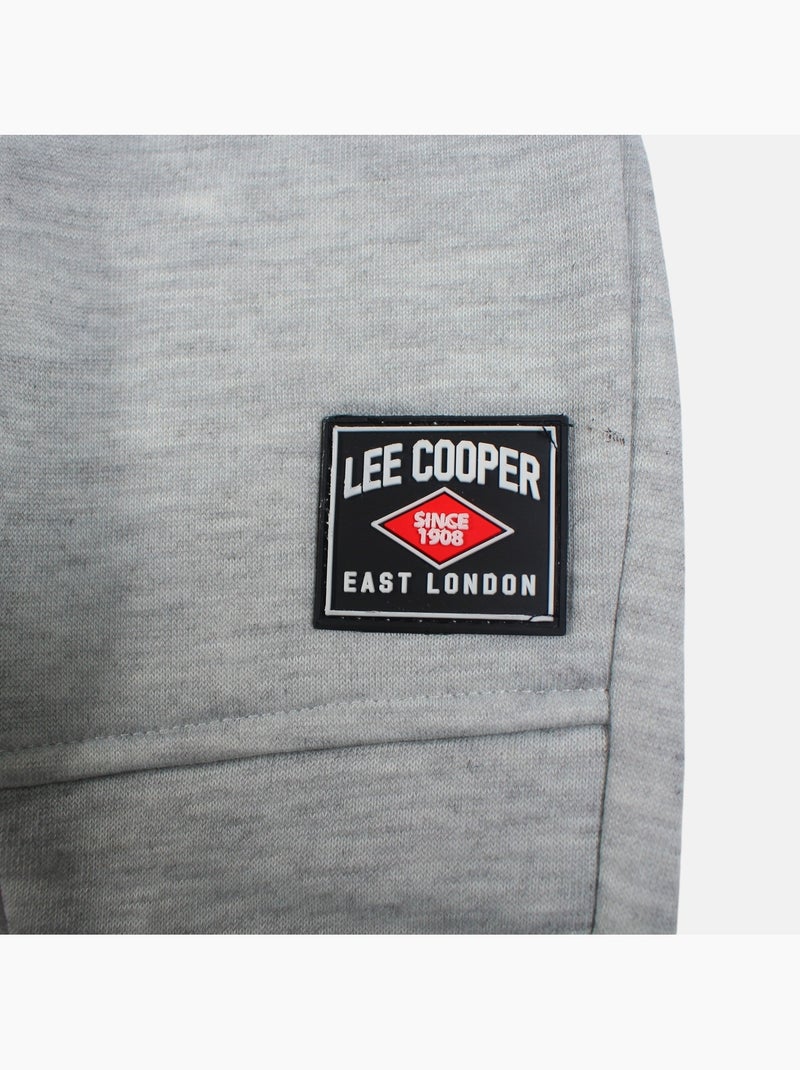 Lee cooper - set composto da giacca con cappuccio e zip e pantaloni da jogging Grigio - Kiabi