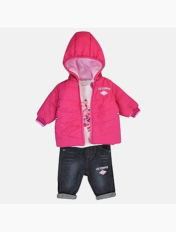 Lee cooper - set da 3 pezzi: giacca, maglietta e pantaloni