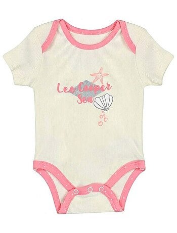 Lee Cooper - Completo body con maglietta a maniche lunghe e leggings neonato