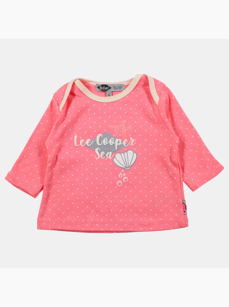Lee Cooper - Set di 2 body e pantalone neonato Rosa - Kiabi