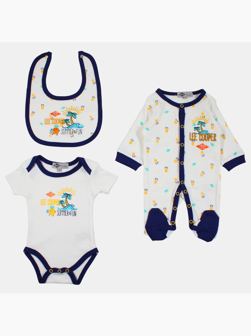 Lee Cooper - Set di 3 body Bianco - Kiabi