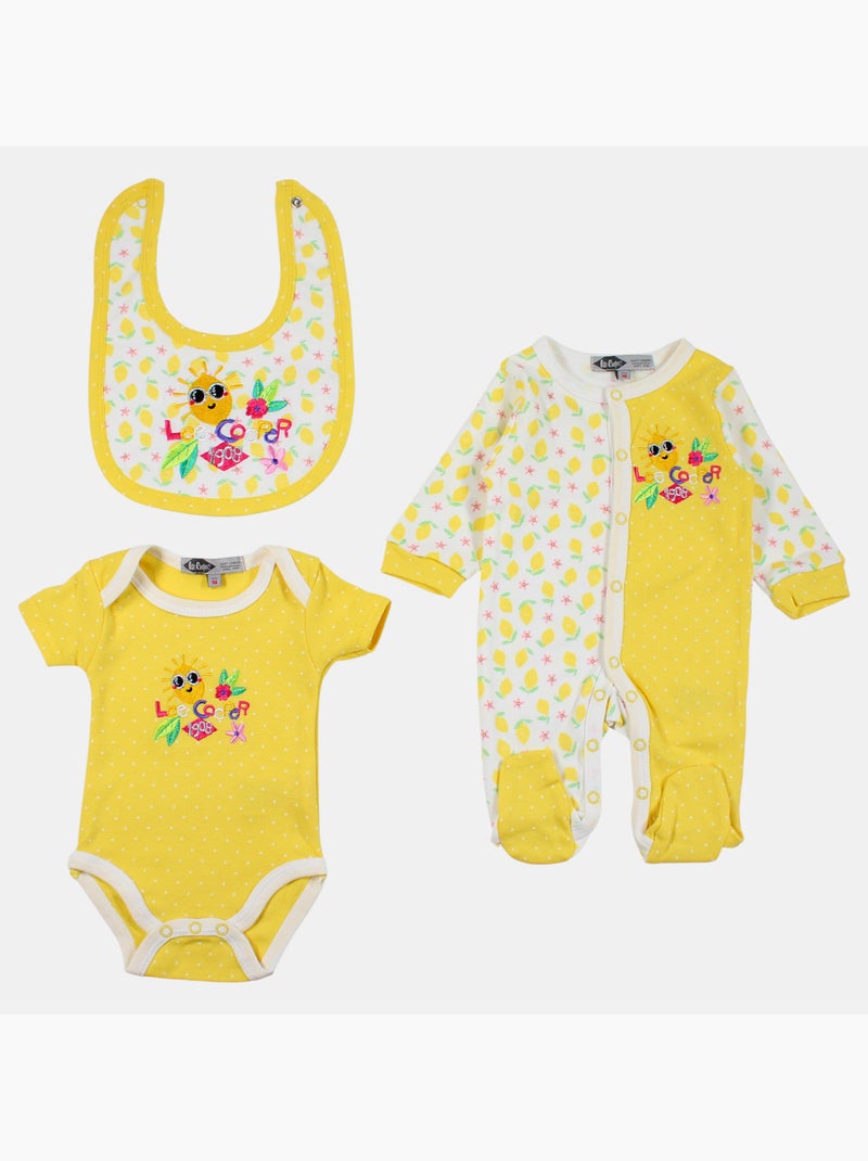 Lee Cooper - Set di 3 body Giallo - Kiabi