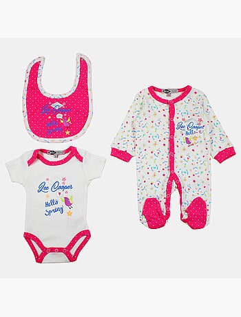 Lee Cooper - Set di 3 body