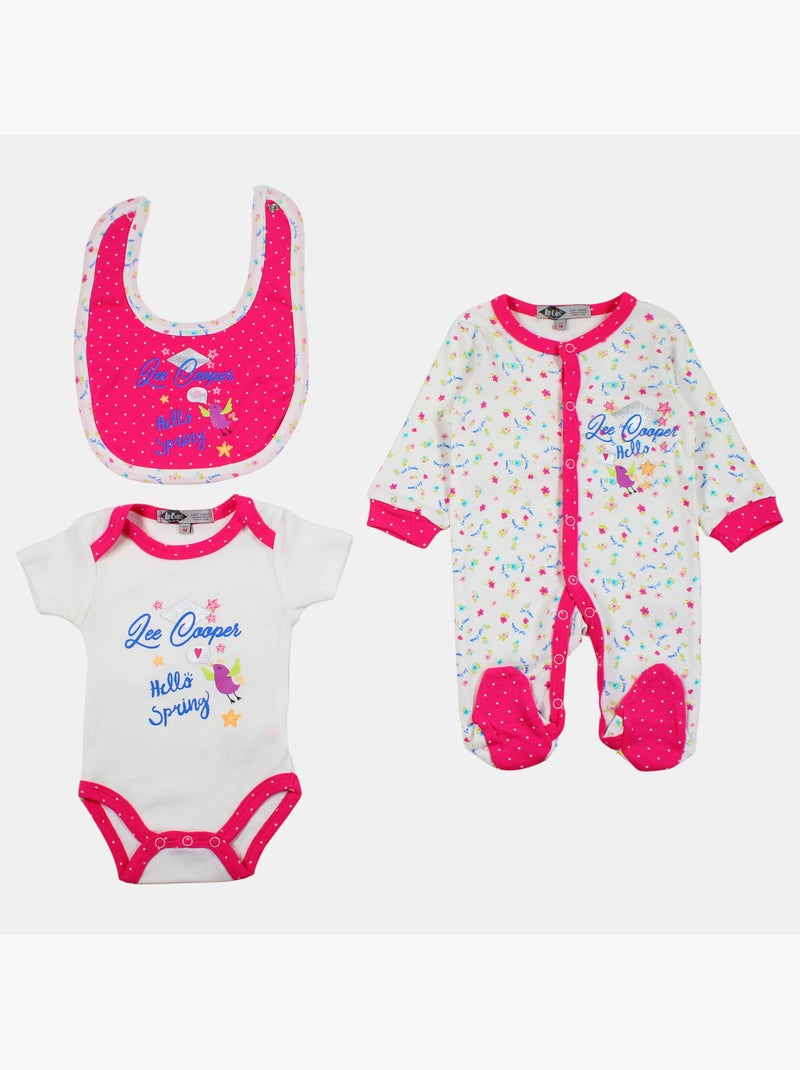 Lee Cooper - Set di 3 body Rosa - Kiabi