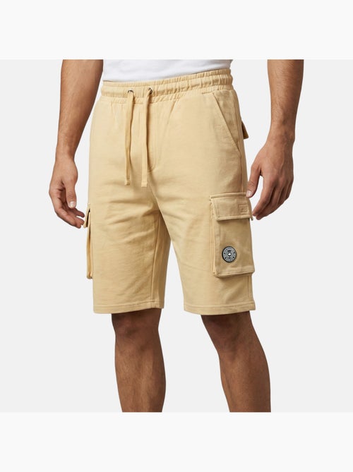 Lee Cooper - Short cargo uomo beige con tasche laterali - Kiabi