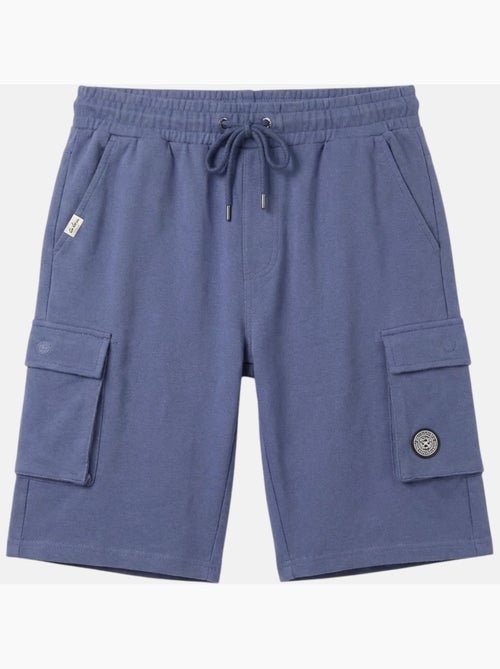 Lee Cooper - Short cargo uomo blu con tasche laterali - Kiabi
