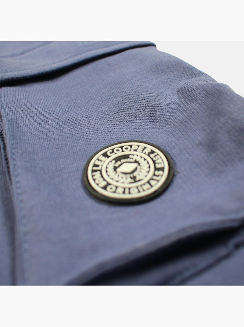 Lee Cooper - Short cargo uomo blu con tasche laterali Blu - Kiabi