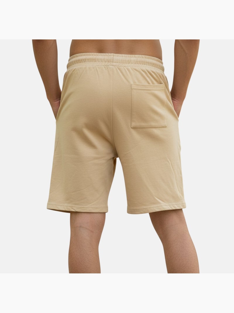 Lee Cooper - Short uomo beige con vita elastica Beige - Kiabi