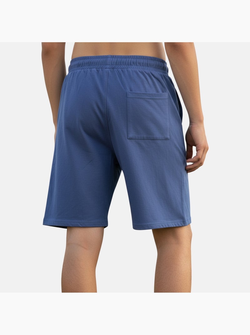 Lee Cooper - Short uomo blu con vita elastica Blu - Kiabi