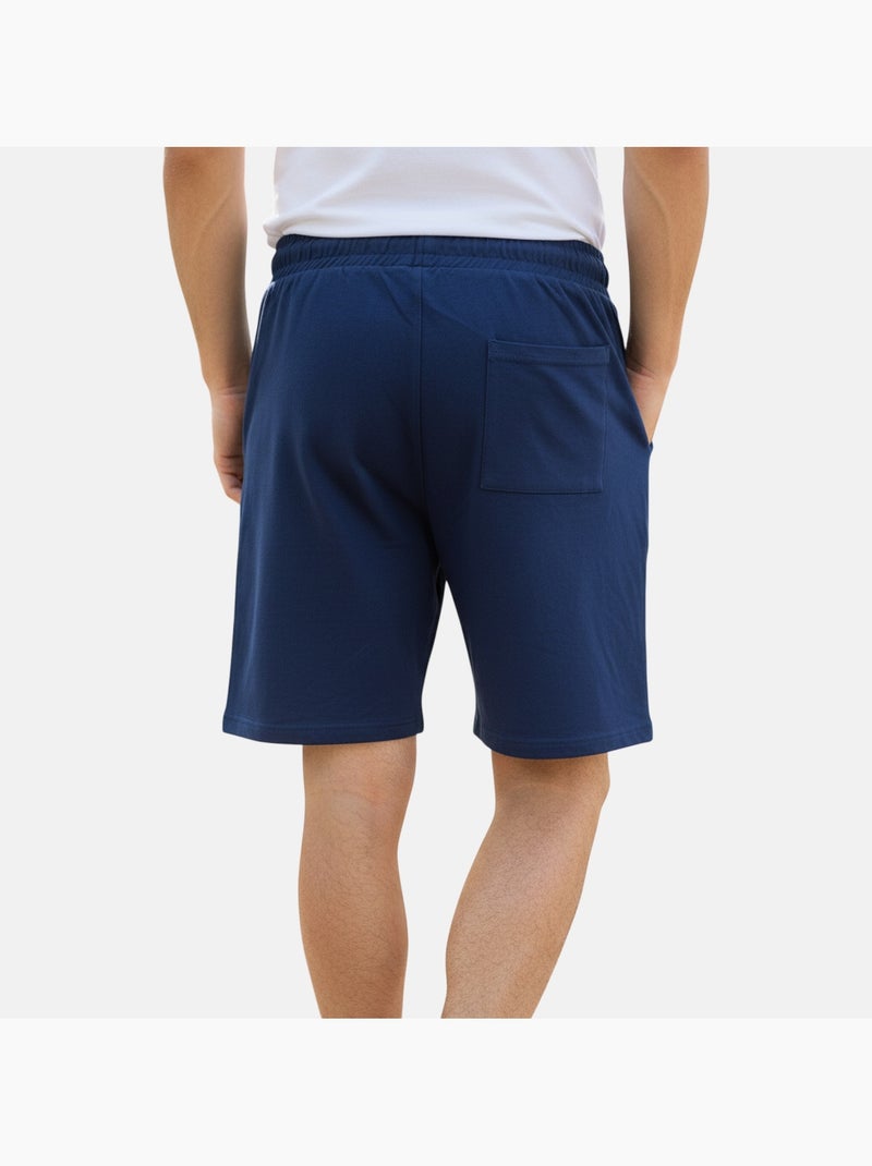 Lee Cooper - Short uomo blu navy con vita elastica Blu marino - Kiabi