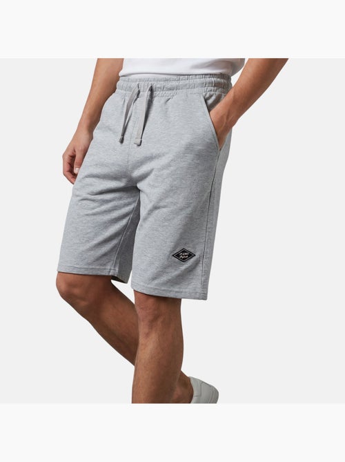 Lee Cooper - Short uomo grigio in cotone - Kiabi