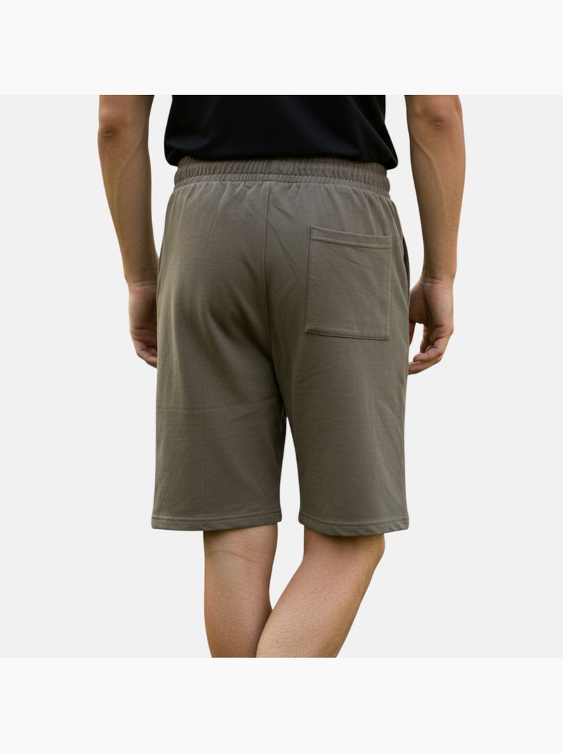 Lee Cooper - Short uomo in cotone con vita elastica Cachi - Kiabi