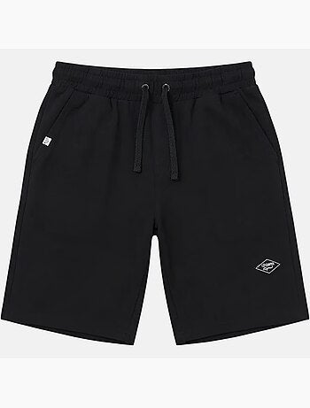 Lee Cooper - Short uomo nero con vita elastica