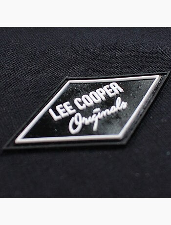 Lee Cooper - Short uomo nero con vita elastica