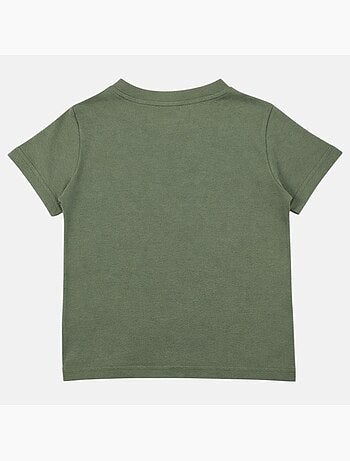 Lee Cooper - T-shirt a maniche corte da ragazzo con motivo da spiaggia