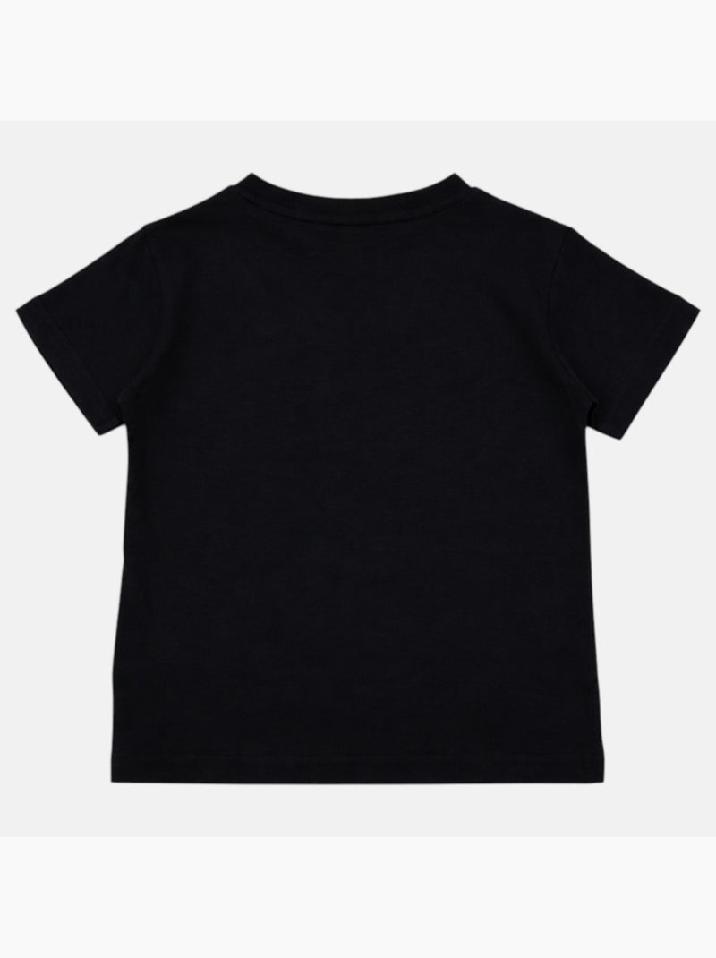 Lee Cooper - T-shirt a maniche corte da ragazzo con motivo da spiaggia Nero - Kiabi