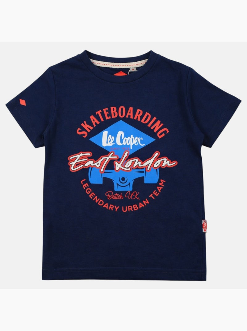 Lee Cooper - T-shirt a maniche corte da ragazzo con stampa Blu marino - Kiabi