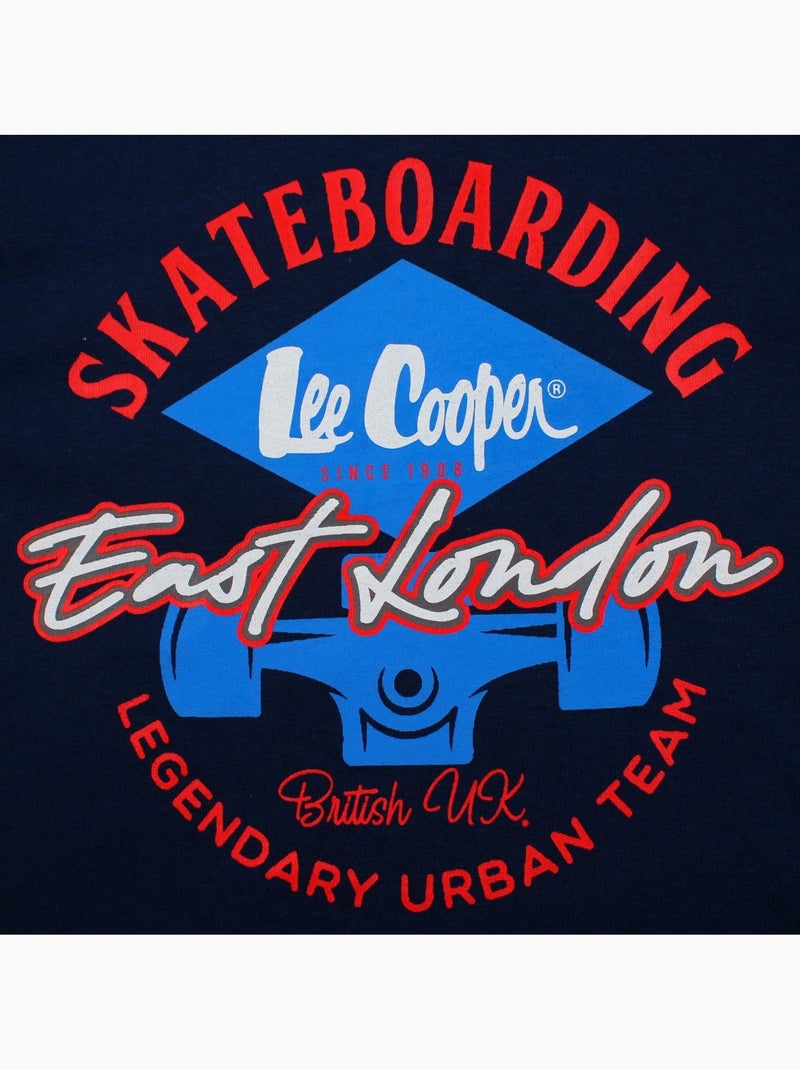 Lee Cooper - T-shirt a maniche corte da ragazzo con stampa Blu marino - Kiabi