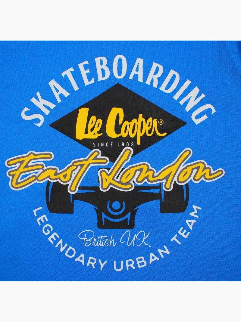Lee Cooper - T-shirt a maniche corte da ragazzo con stampa Blu - Kiabi