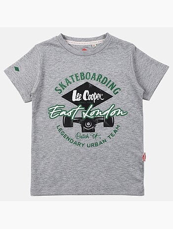 Lee Cooper - T-shirt a maniche corte da ragazzo con stampa