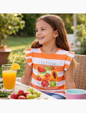 Lee Cooper - T shirt bambina a maniche corte