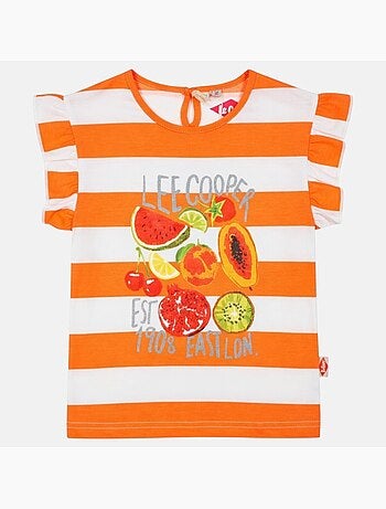 Lee Cooper - T shirt bambina a maniche corte