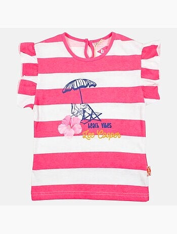 Lee Cooper - T shirt bambina a maniche corte