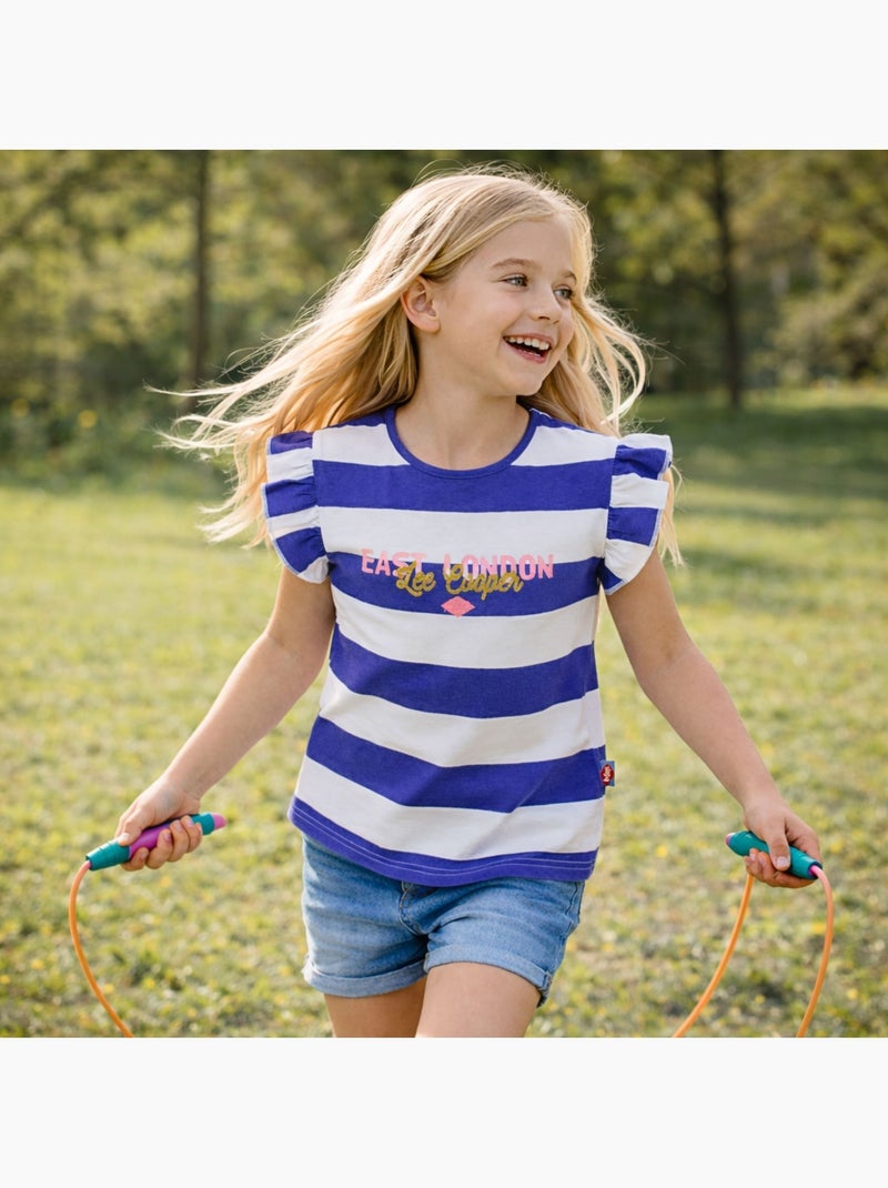 Lee Cooper - T shirt bambina a maniche corte Viola - Kiabi