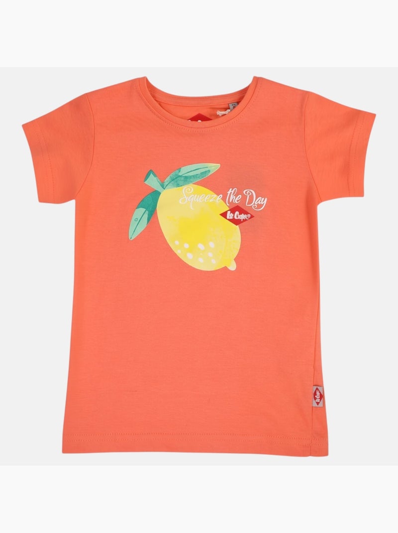 Lee Cooper - T shirt bambina Arancione - Kiabi