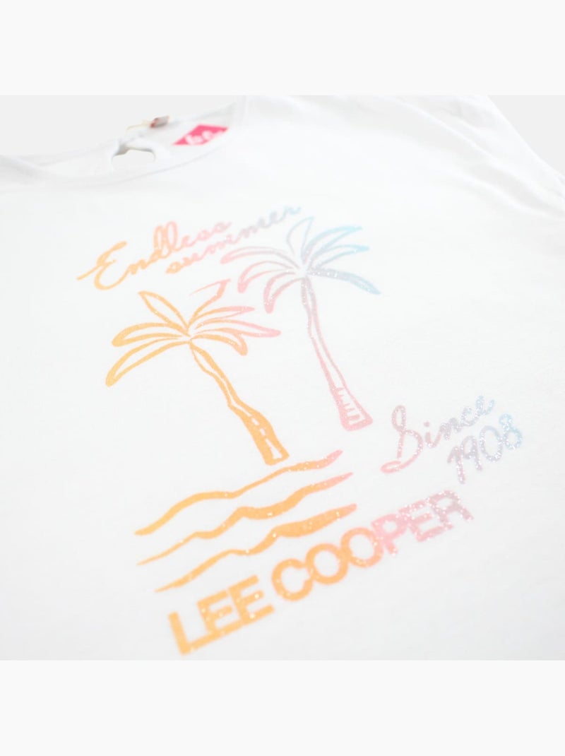 Lee Cooper - T shirt bambina maniche corte Bianco - Kiabi