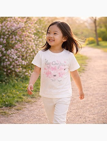 Lee Cooper - T shirt bambina maniche corte