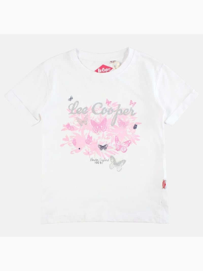 Lee Cooper - T shirt bambina maniche corte Bianco - Kiabi