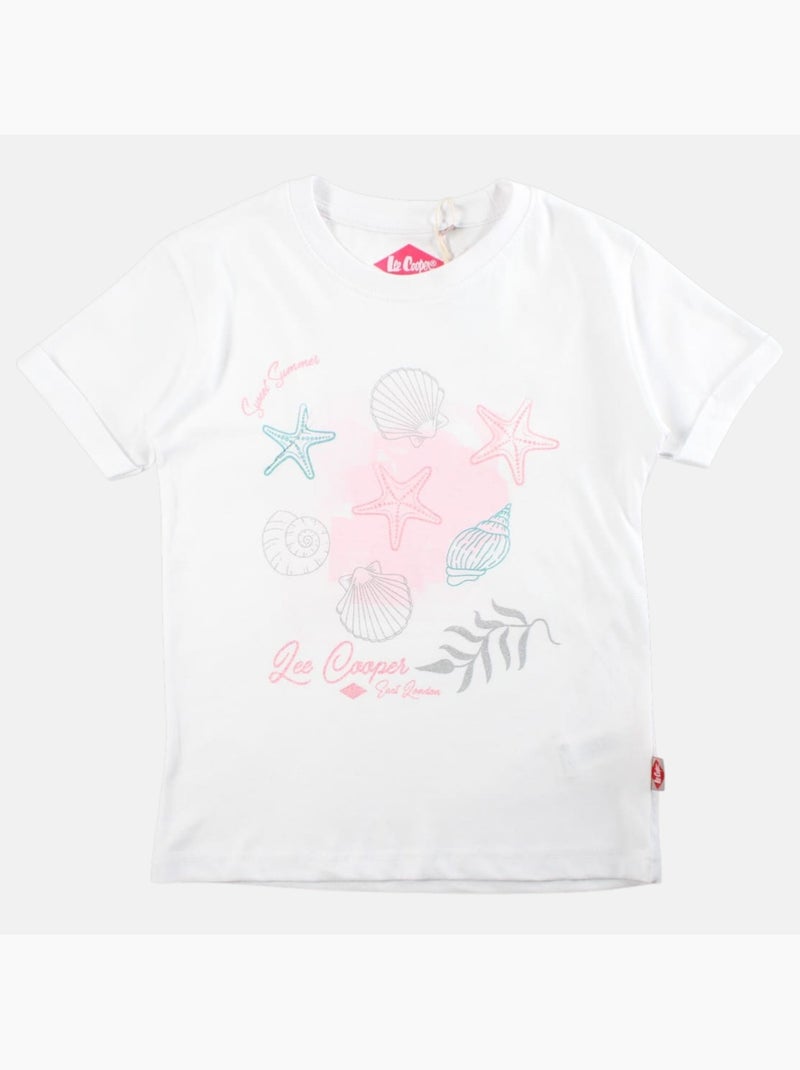 Lee Cooper - T shirt bambina maniche corte Bianco - Kiabi