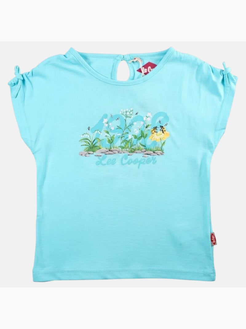 Lee Cooper - T shirt bambina maniche corte Blu - Kiabi