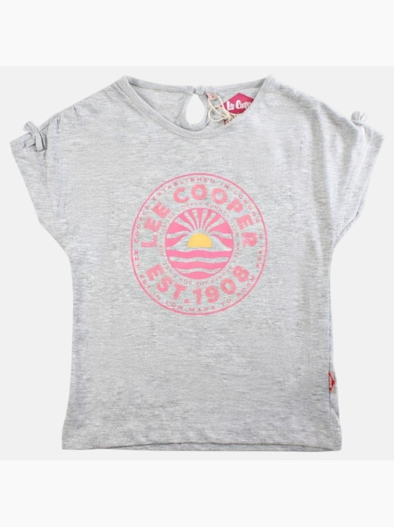 Lee Cooper - T shirt bambina maniche corte Grigio - Kiabi