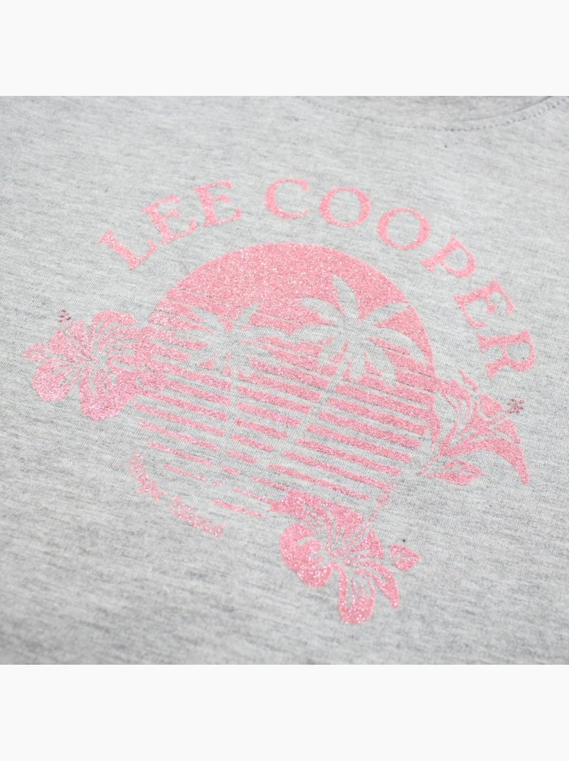 Lee Cooper - T shirt bambina maniche corte Grigio - Kiabi