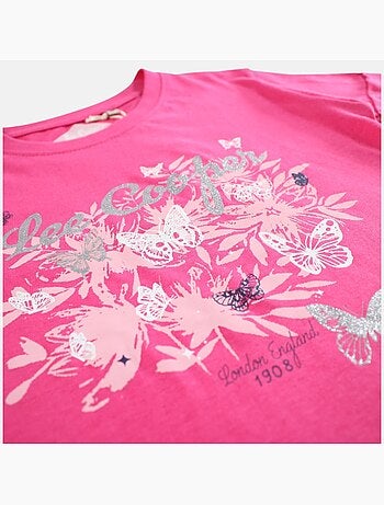 Lee Cooper - T shirt bambina maniche corte