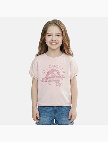 Lee Cooper - T shirt bambina maniche corte