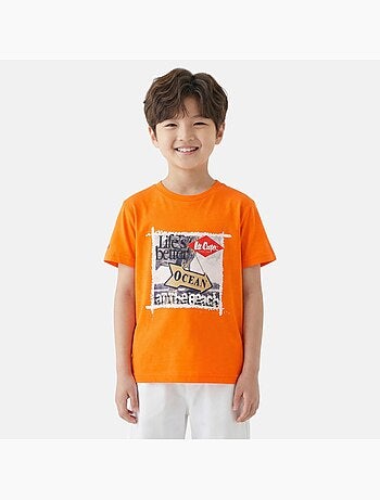 Lee Cooper - T shirt bambino a maniche corte