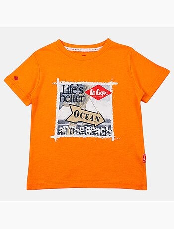 Lee Cooper - T shirt bambino a maniche corte