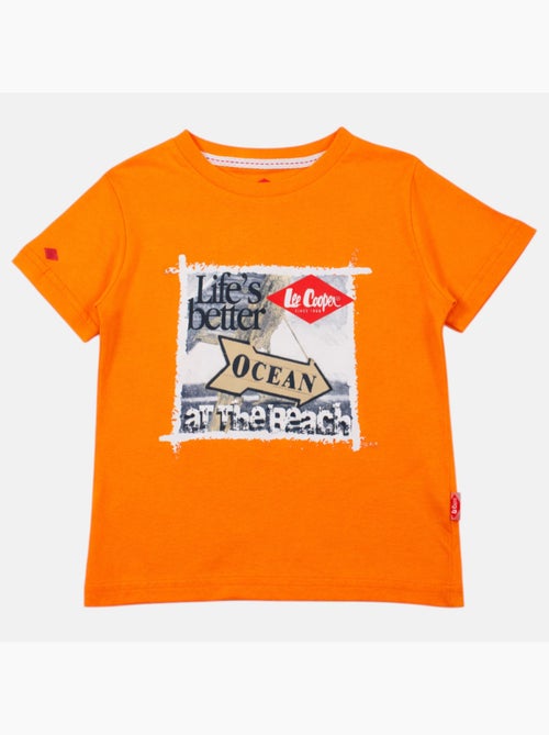 Lee Cooper - T shirt bambino a maniche corte - Kiabi