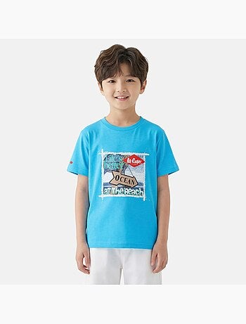 Lee Cooper - T shirt bambino a maniche corte
