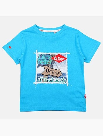 Lee Cooper - T shirt bambino a maniche corte