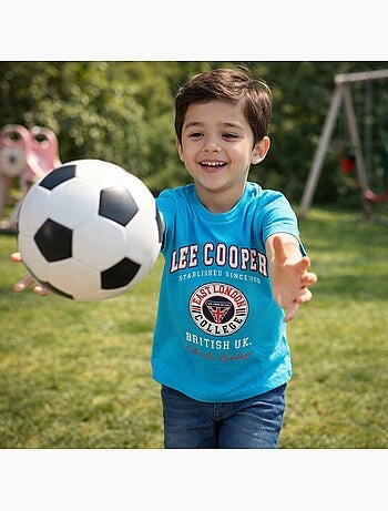 Lee Cooper - T shirt bambino a maniche corte