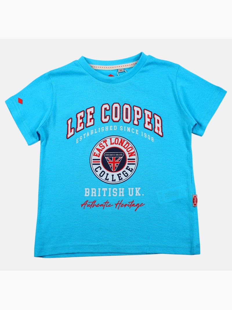 Lee Cooper - T shirt bambino a maniche corte Blu - Kiabi