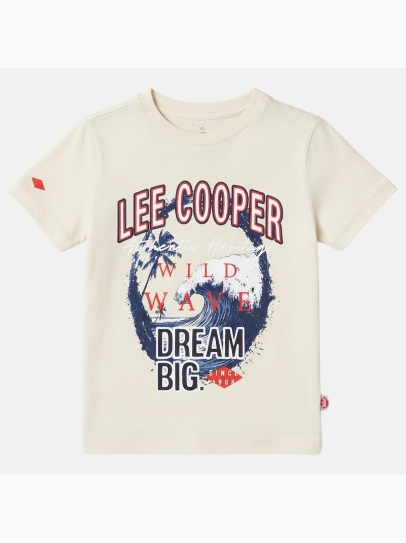 Lee Cooper - T shirt bambino a maniche corte dallo stile dinamico Bianco - Kiabi