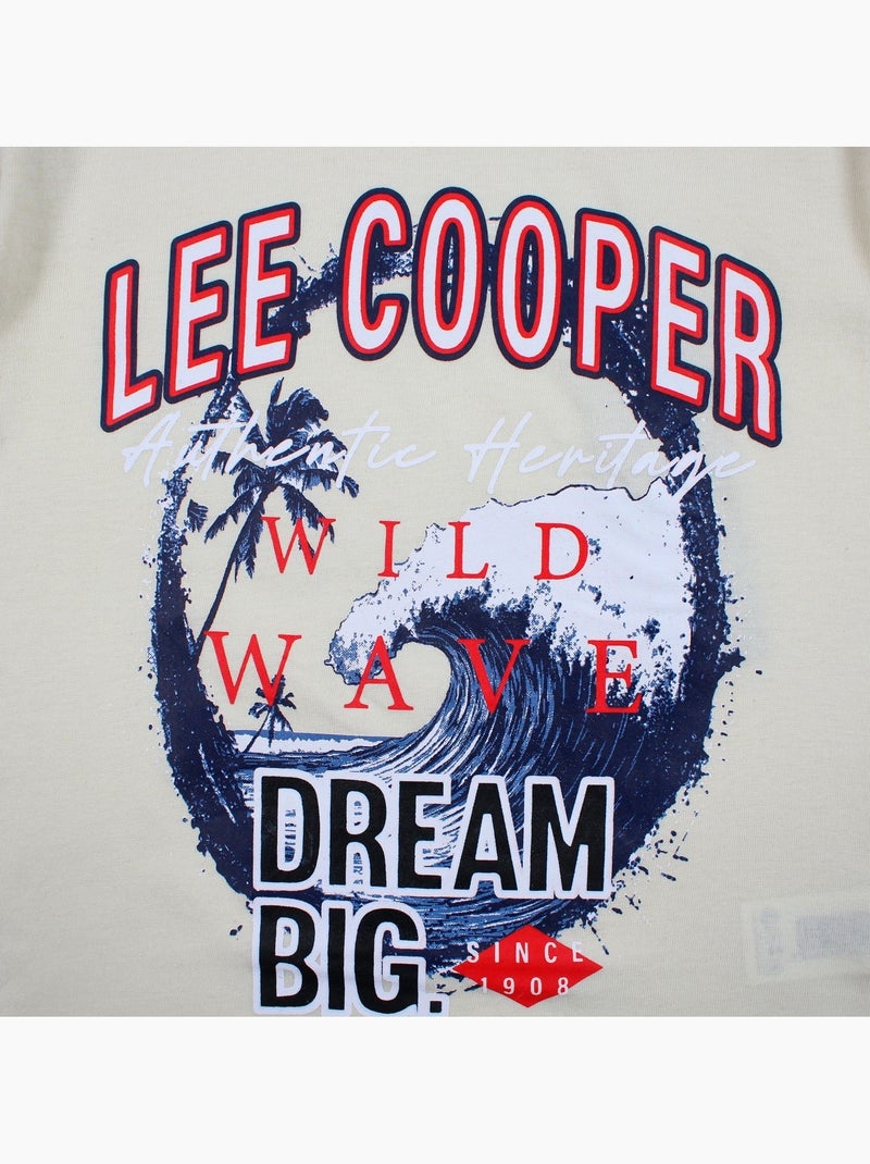 Lee Cooper - T shirt bambino a maniche corte dallo stile dinamico Bianco - Kiabi