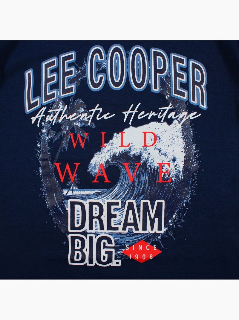 Lee Cooper - T shirt bambino a maniche corte dallo stile dinamico Blu marino - Kiabi