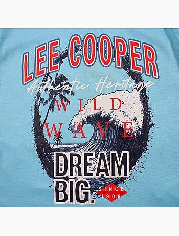 Lee Cooper - T shirt bambino a maniche corte dallo stile dinamico