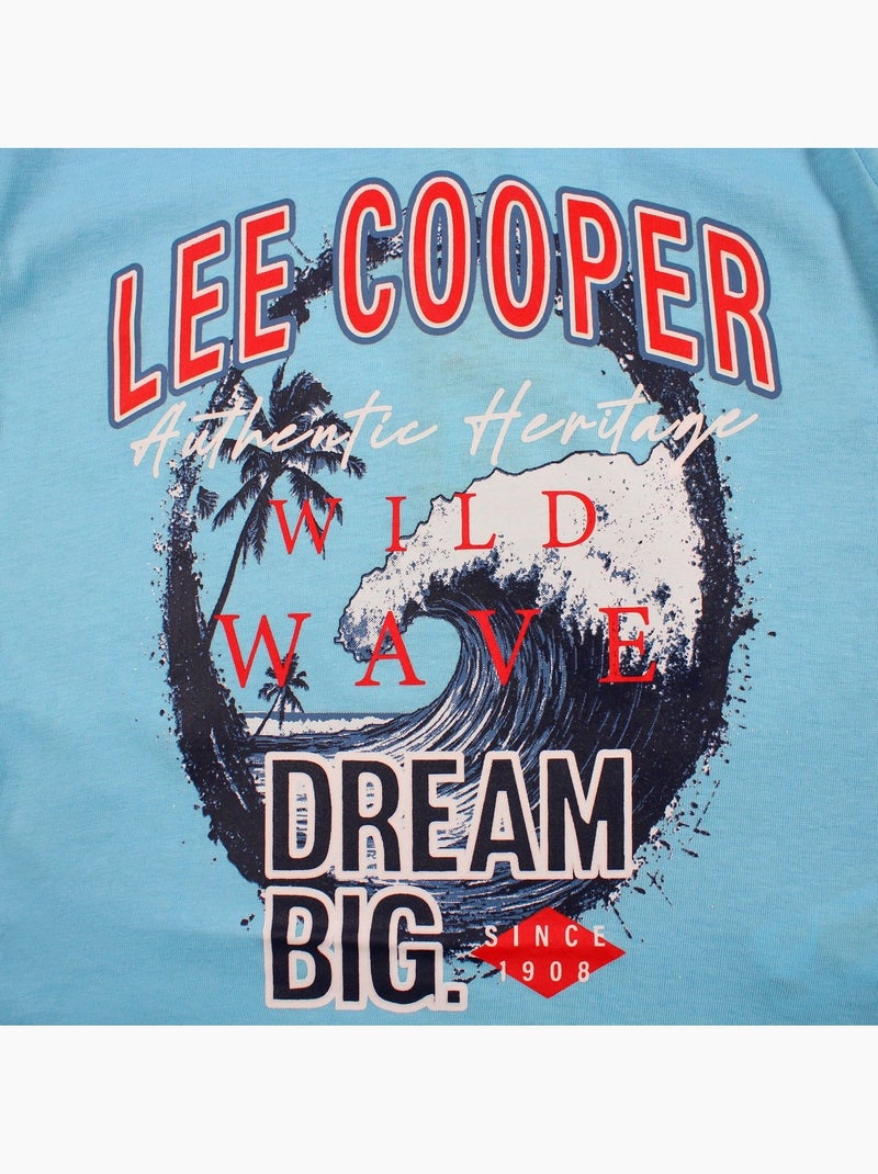 Lee Cooper - T shirt bambino a maniche corte dallo stile dinamico Blu - Kiabi